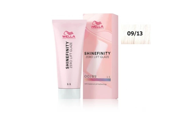 Plaukų dažai Wella Professionals Shinefinity Glaze 60ml - 09/13