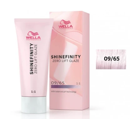 Plaukų dažai Wella Professionals Shinefinity Glaze 60ml - 09/65