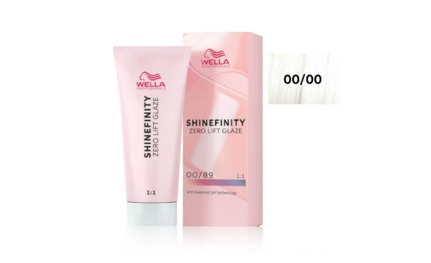 Plaukų dažai Wella Professionals Shinefinity Glaze 60ml - 00/00