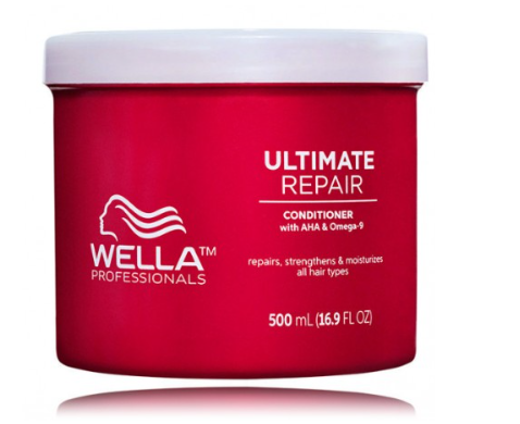 Intensyvaus poveikio kondicionierius pažeistiems plaukams Wella Ultimate Repair Conditioner, 500 ml (papildymas)