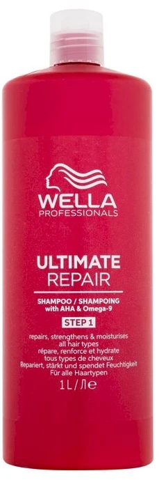 Wella Professionals Ultimate Repair Intensyvaus poveikio atkuriamasis šampūnas, 1000 ml
