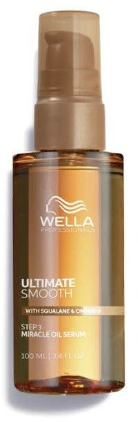 Wella Professionals Ultimate Smooth Miracle Oil Serum Aliejinis serumas skvalanu ir omega-9, 100 ml