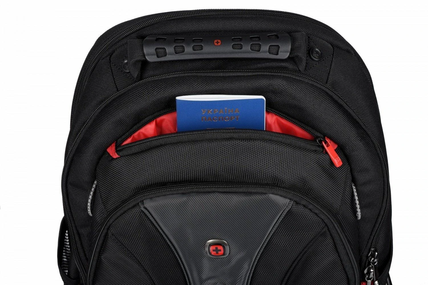 Wenger Backpack for laptop 16'' LEGACY juodas-pilkas