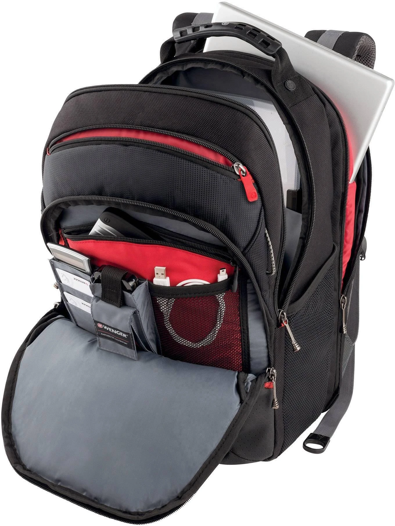 Wenger Backpack for laptop 16'' LEGACY juodas-pilkas