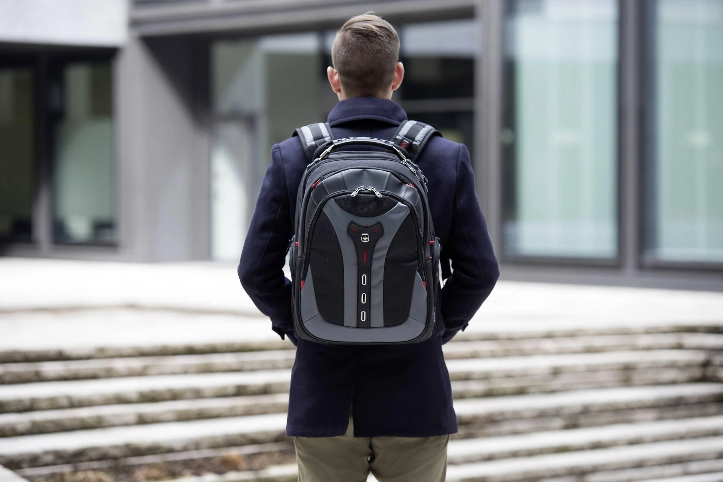 Rucksack for laptop WENGER pegasus 600639 (17 ", juodos spalvos)