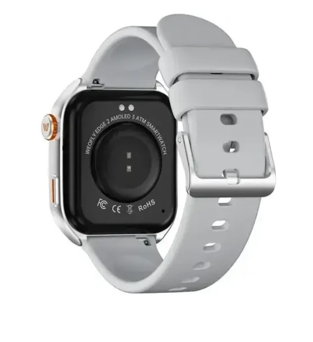 Weofly Edge 2 Išmanusis laikrodis - Multifunction Watch Bluetooth BT5.3 Sidabrinis