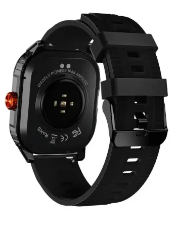 Weofly Pioneer Išmanusis laikrodis - Multifunction Watch Bluetooth 5.3 Juodas