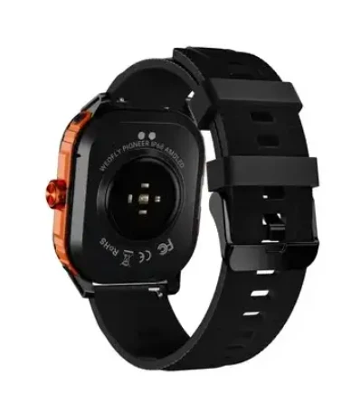 Weofly Pioneer Išmanusis laikrodis - Multifunction Watch Bluetooth 5.3 Oranžinis