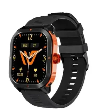 Weofly Pioneer Išmanusis laikrodis - Multifunction Watch Bluetooth 5.3 Oranžinis