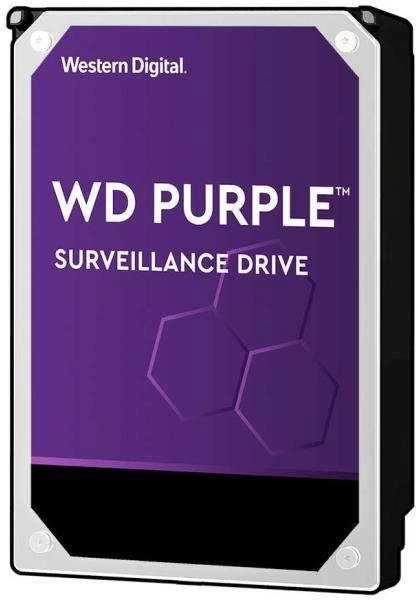 Western Digital HDD Video Surveillance WD Violetinė 6TB CMR, 3.5'', 256MB, SATA 6Gbps, TBW: 180