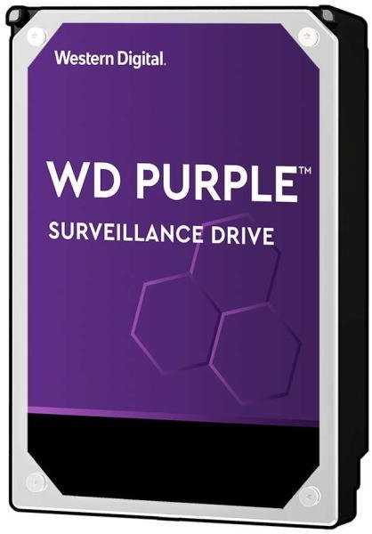 Western Digital HDD Video Surveillance WD Violetinė 3TB CMR, 3.5'', 256MB, SATA 6Gbps, TBW: 180