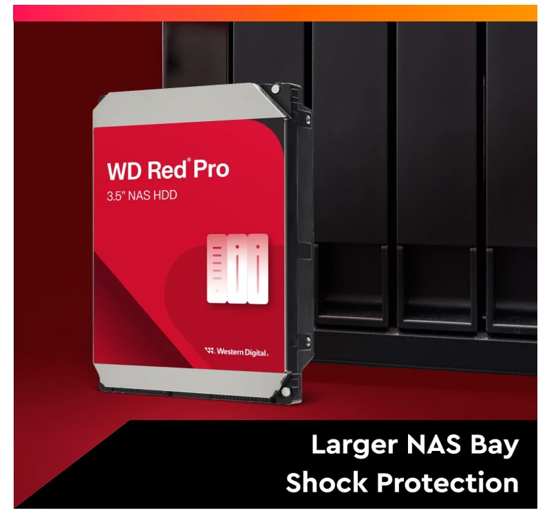 Sandisk WD Raudona Pro 4TB 6Gb/s SATA HDD 3.5inch