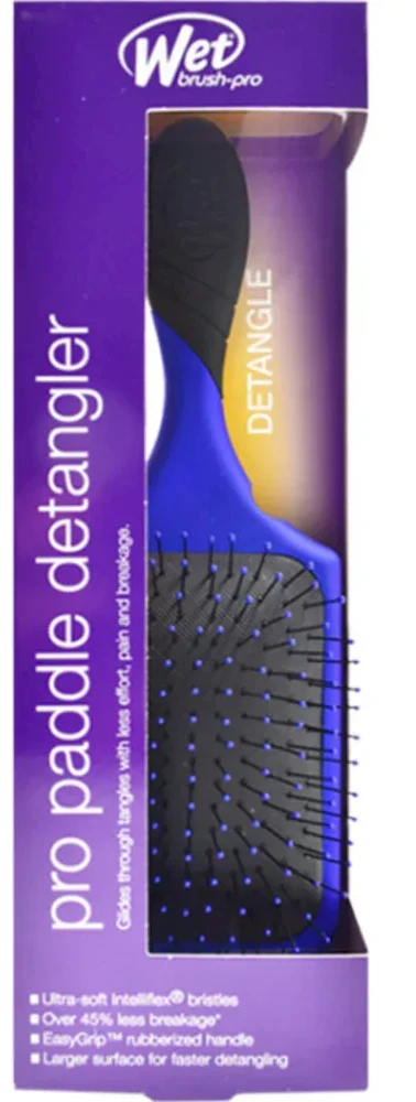 Wet Brush Wet Wet Pro Paddle Detangler Large - Royal Mėlyna