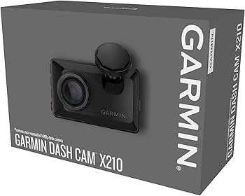 Garmin Dash Cam™ X210 Vaizdo registratorius „1440p“ su 140 laipsnių apžvalgos lauku ir integruotu poliarizatoriumi „Clarity™“ | 010-02859-10