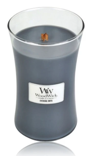 Woodwick Aromatinė žvakė (Evening Onyx), 609,5g