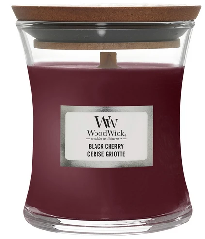 WoodWick Aromatinė žvakė (Black Cherry), 85 g