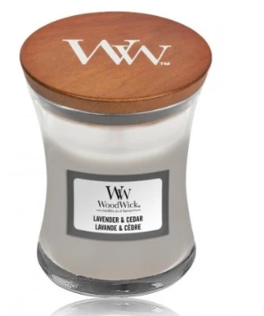 WoodWick Aromatinė žvakė (Lavender & Cedar), 609,5 g