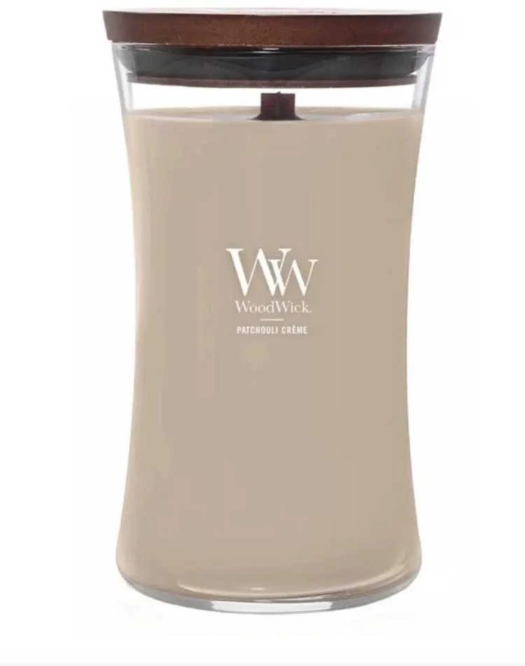 WoodWick pačiulių kremas 610 g