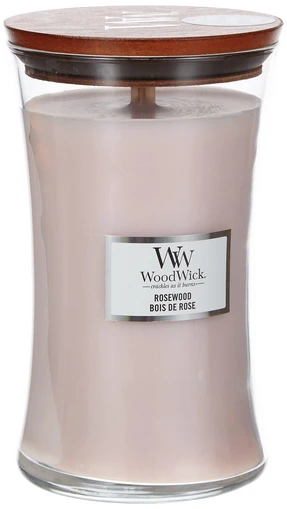 WoodWick Aromatinė žvakė (Rosewood), 609,5 g