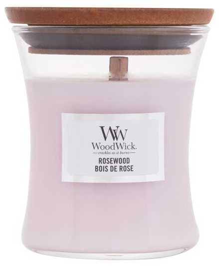 WoodWick Aromatinė žvakė (Rosewood), 85 g