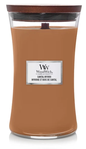 WoodWick Aromatinė žvakė (Santal Myrrh), 609,5 g