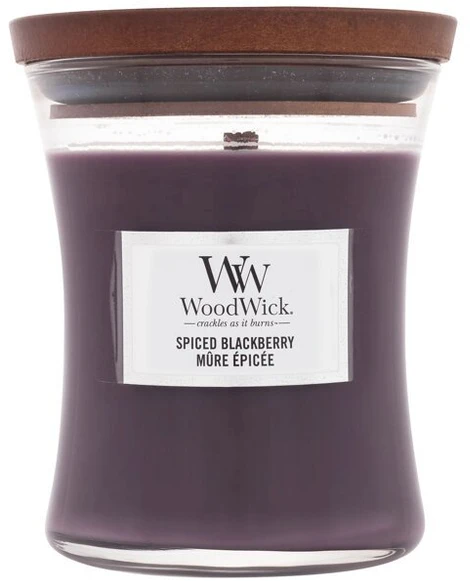 WoodWick Aromatinė žvakė (Spiced Blackberry), 275 g