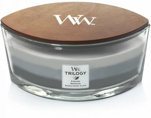 WoodWick Aromatinė žvakė (Warm Woods), 453,6 g