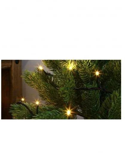 Išmani LED lauko girlianda, 230Vac, 20m, 200 x LED, šiltai balta 3500K, Wi-Fi, TUYA / Smart Life, WOOX