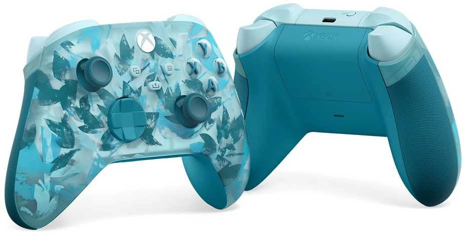 „Microsoft XBOX“ belaidis valdiklis – „Ice Breaker Special Edition Turquoise Bluetooth Gamepad“ (analoginis / skaitmeninis) „Android“, asmeniniams kompiuteriams, „XBOX One“, „XBOX Series S“, „XBOX Series X“, „iOS“