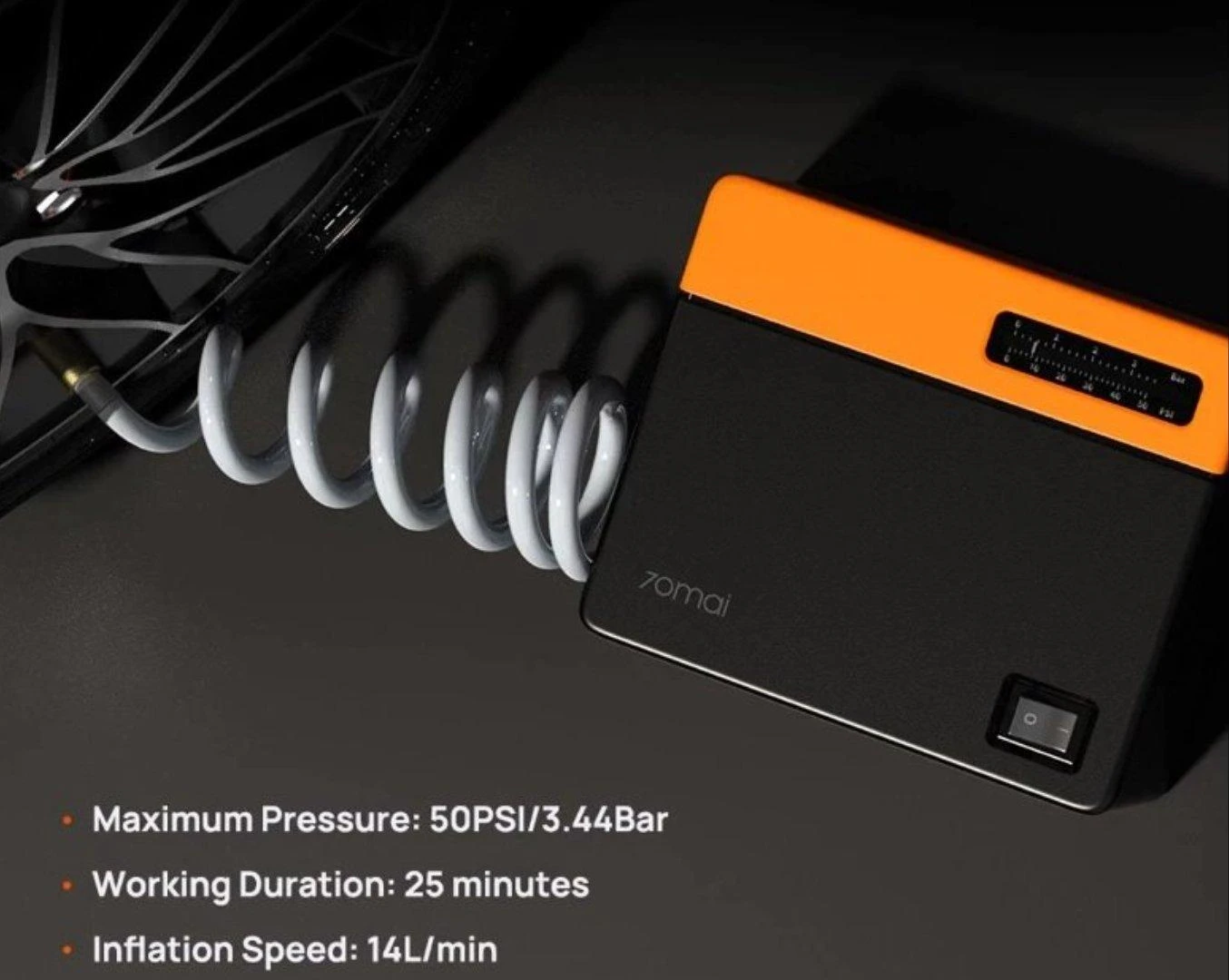 70Mai oro kompresorius Eco Midrive TP04