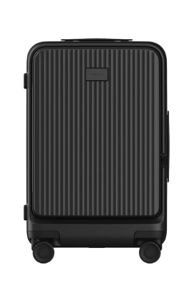 Kelioninis lagaminas Xiaomi Front Opening Luggage 20" (Aukštis: 56.5 cm x Plotis: 36.6 cm x Gylis: 24.2 cm), Juodos spalvos