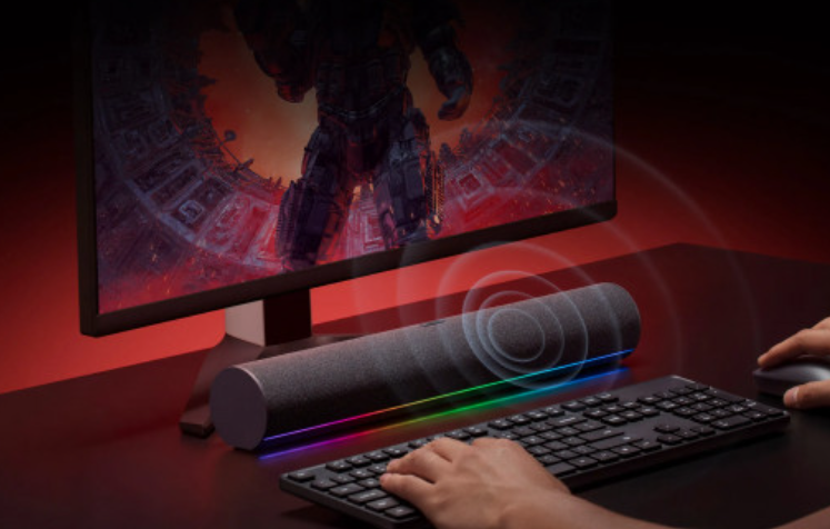 Stalinis garsiakalbis Xiaomi Desktop Speaker, Bluetooth, AUX, USB, Juodas