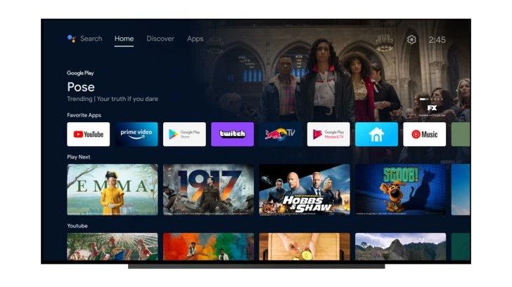 TV priedėlis Xiaomi TV Stick 4K su Android TV