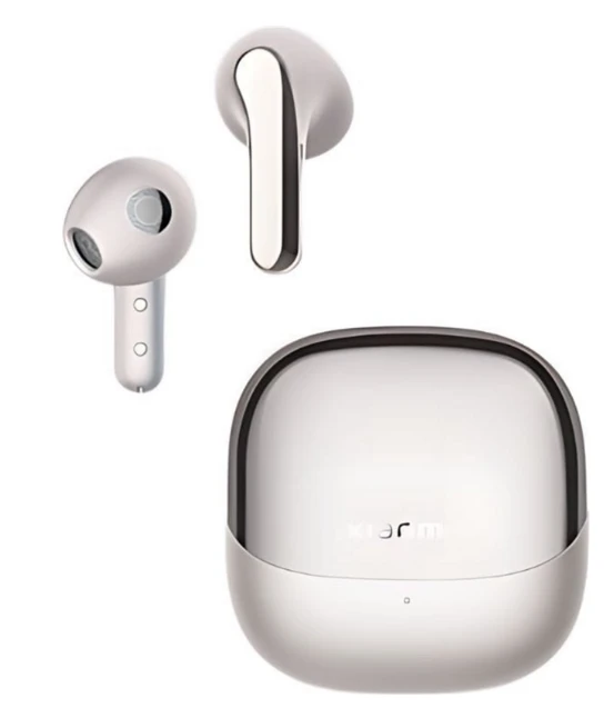 Xiaomi Buds 5 pilkos ausinės su įkrovimo dėklu