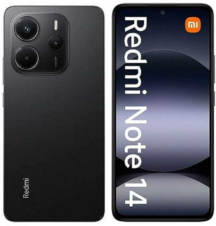 Xiaomi Redmi Note 14 4G 8/256GB Midnight Black