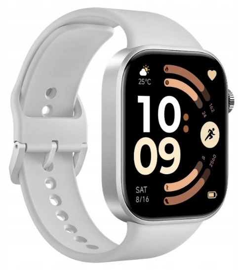 Išmanusis laikrodis „Xiaomi Redmi Watch 6“ NFC patobulinimas, pilkas