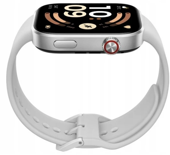 Išmanusis laikrodis „Xiaomi Redmi Watch 6“ NFC patobulinimas, pilkas
