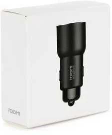 Xiaomi Roidmi 3S USB 2.4A FM moduliatorius - automobilinis įkroviklis, Juodas