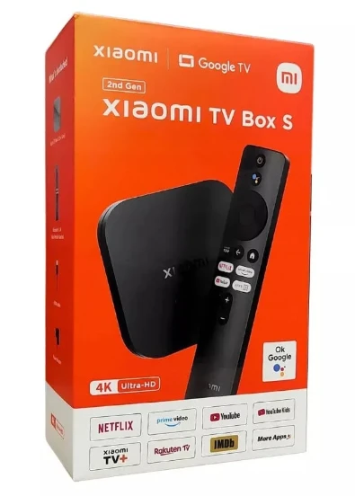 Xiaomi TV Box S (2 kartos) Vaizdo grotuvas