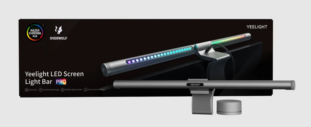Lubinis šviestuvas Yeelight Screen Light Bar Pro | 10 W | 2700-6500 K | 25000 val. | LED lempa | 100-240 V