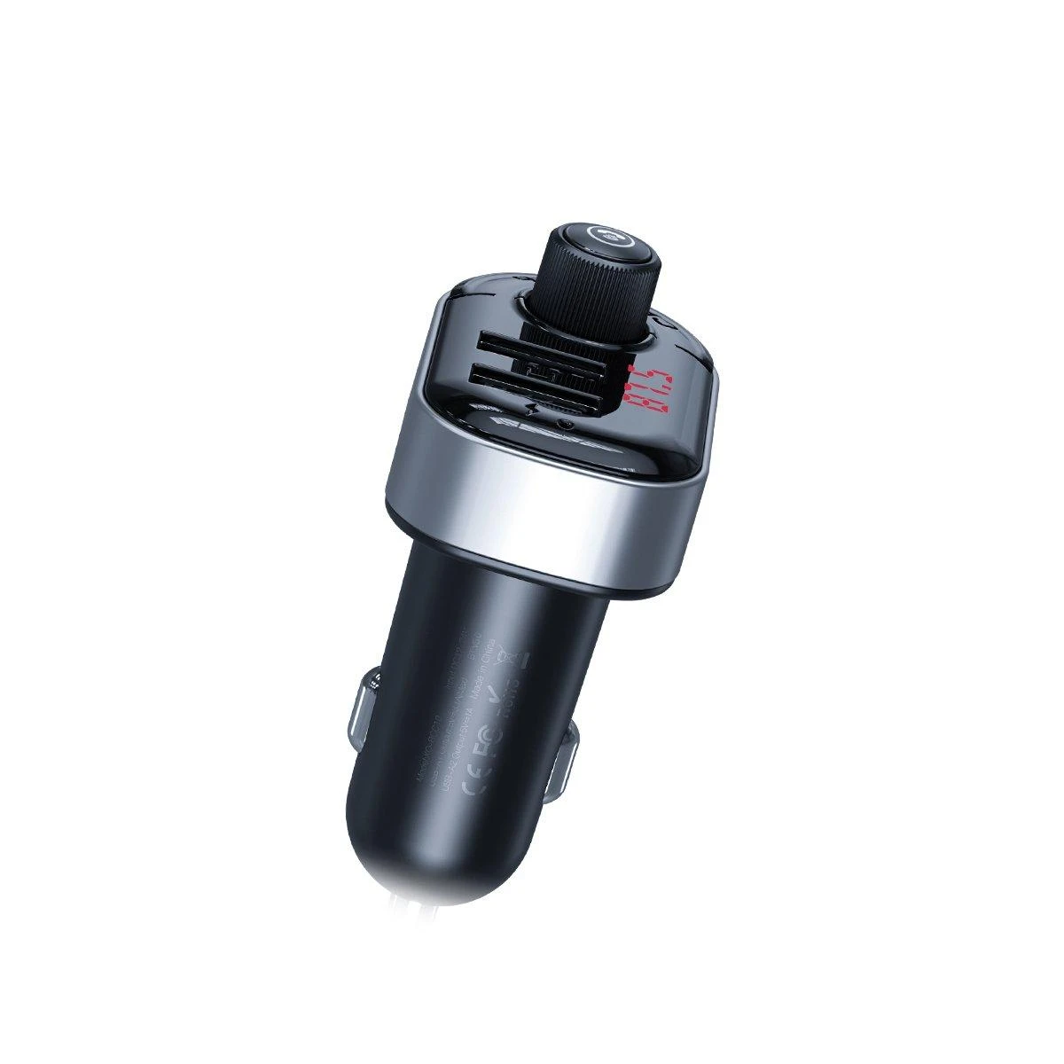 Automobilinis įkroviklis XO Smart Bluetooth TZ08 (juodas)