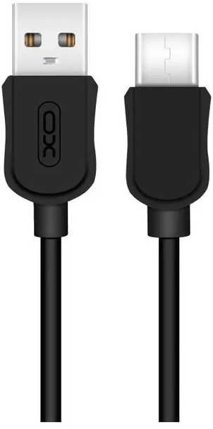 USB kabelis XO USB-A - microUSB 1 m Baltas (GSM095450)