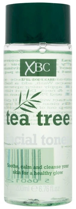 Xpel Tea Tree Facial Toneris Facial Lotion and Purškiklis moterims, 200 ml