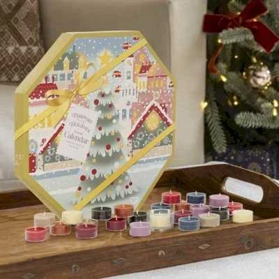 „Yankee Candle“ žvakės „Apres Ski“ vainikas, 24 vnt.