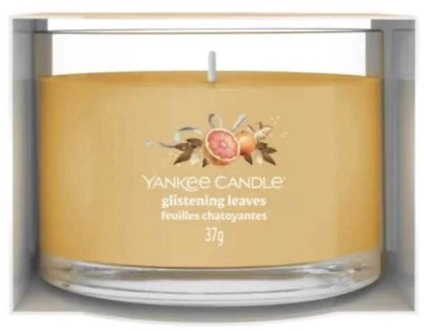 Yankee Candle Glistening Leaves kvepianti žvakė, 37 g