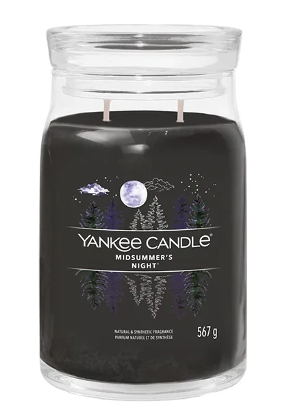 Yankee Candle Aromatinė žvakė Signature large glass Midsummer´s Night 567 g