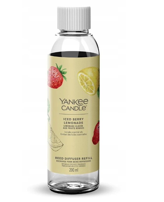„Yankee Candle“ lazdelių kvapo difuzorius su lediniu uogų limonadu, 200 ml