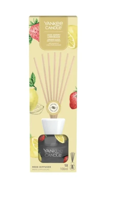 Yankee Candle Aroma difuzorius Signature Iced Berry Limonade Reed 100 ml