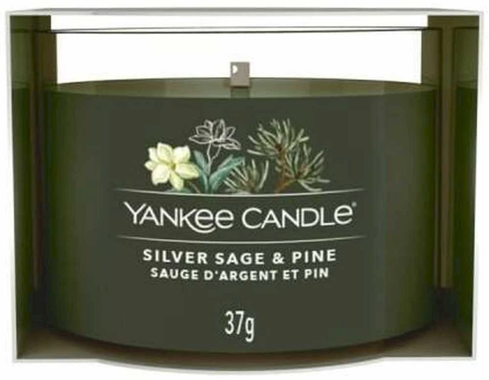 Yankee Candle Sidabrinis Sage & Pine 37 g