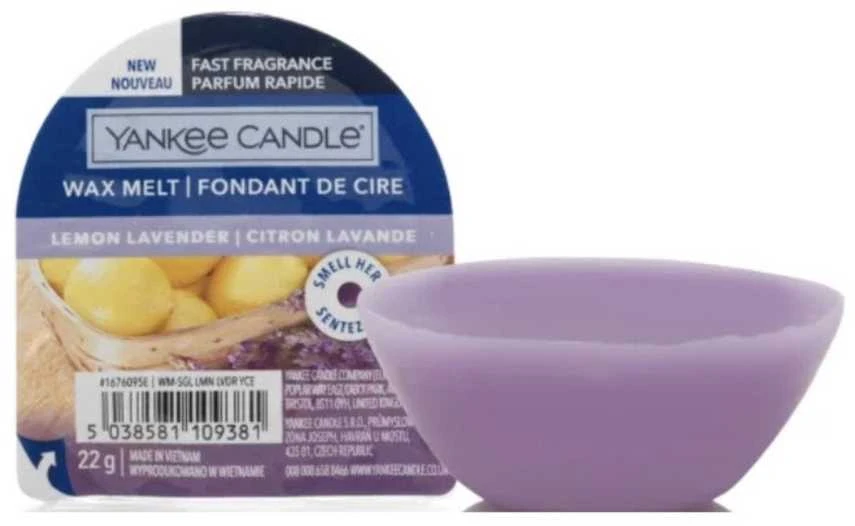 Yankee Candle Lemon Lavender kvapusis vaškas, 22 g